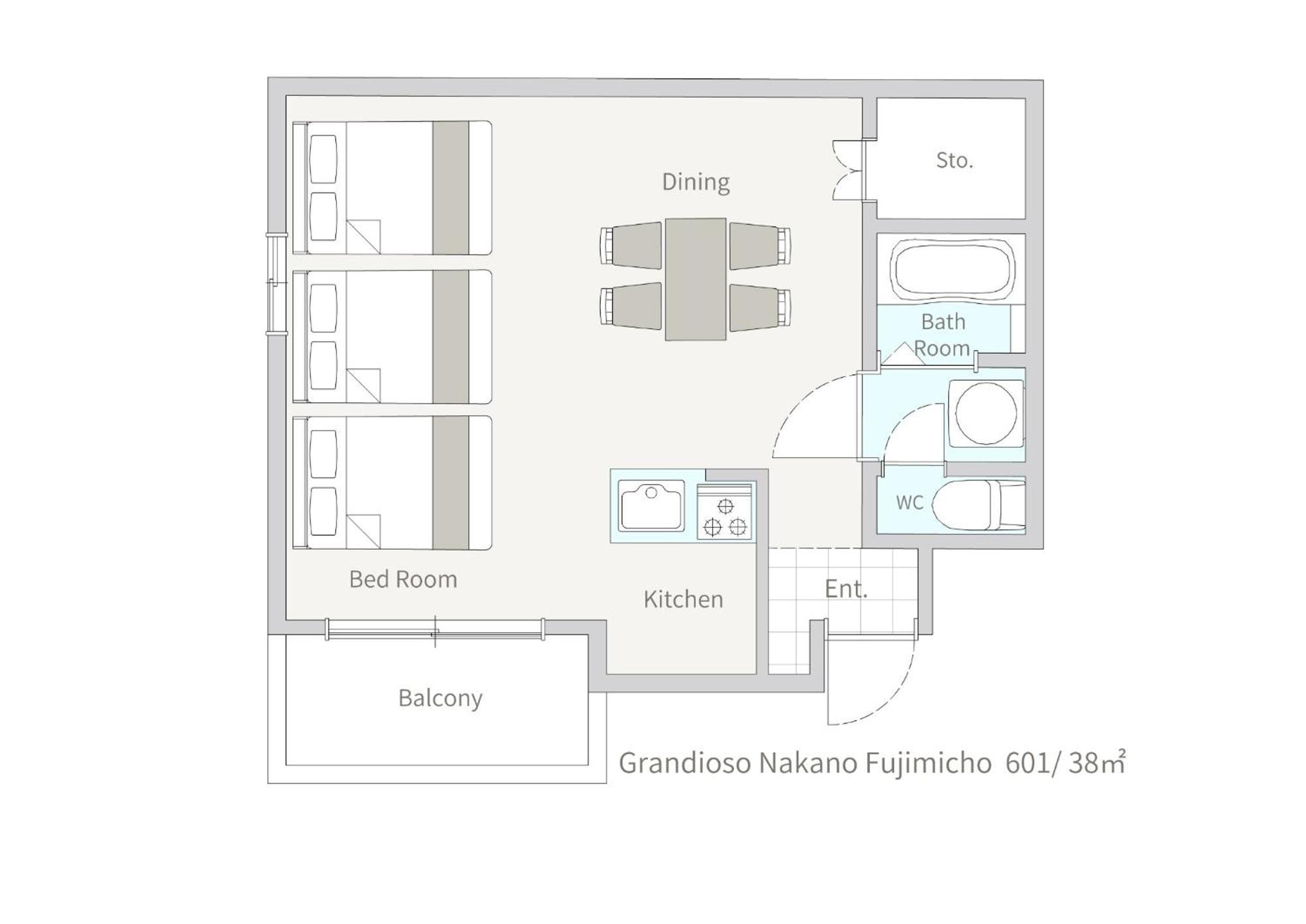 Green House Nakano Fujimicho - Vacation Stay 65976V โตเกียว ภายนอก รูปภาพ
